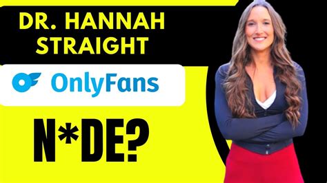 Hannah Straight OnlyFans page : r/DrHannahStraightPosts